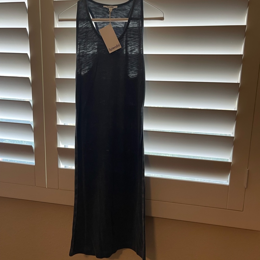 Splendid Charcoal blue Sleeveless Dress
